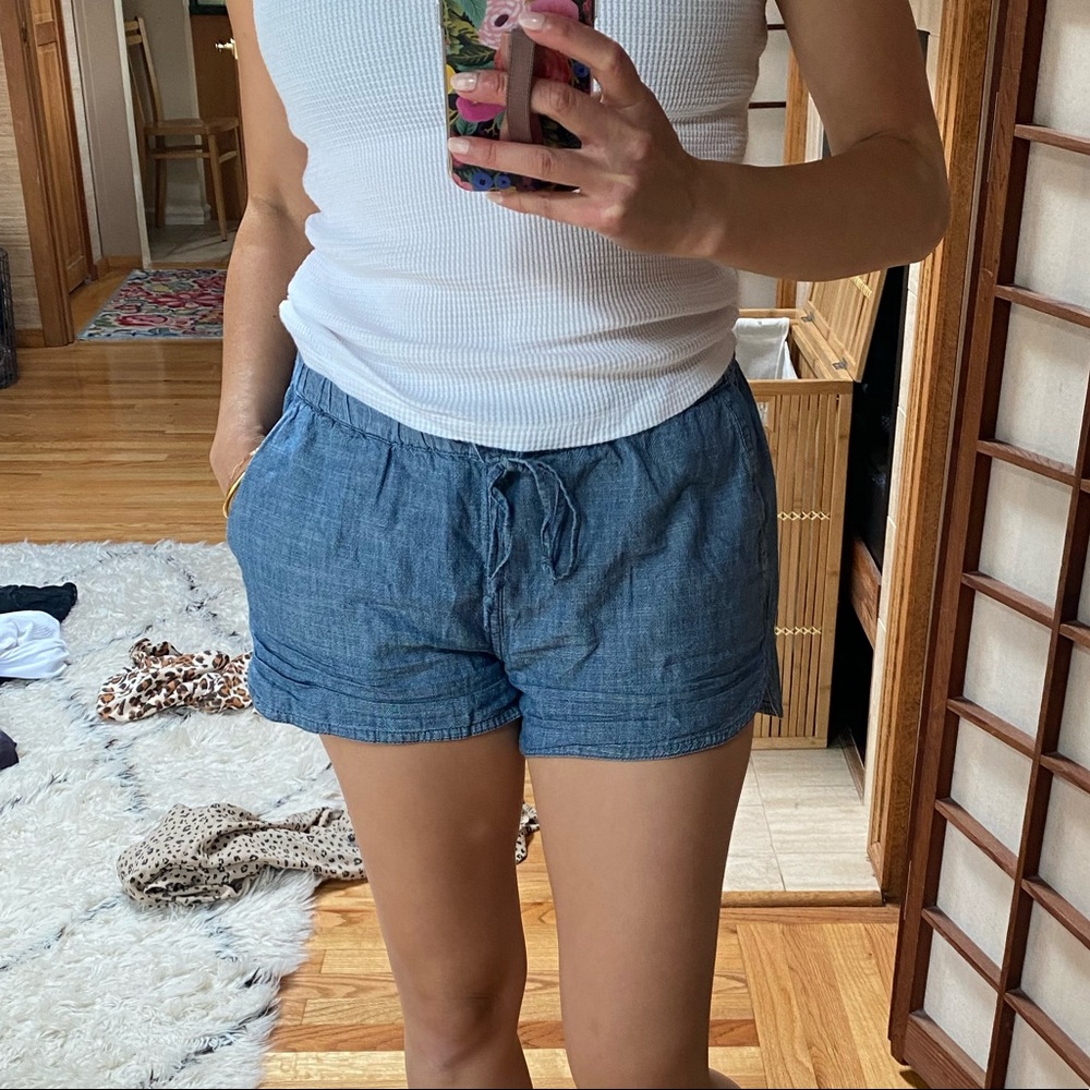 Jcrew chambray shorts